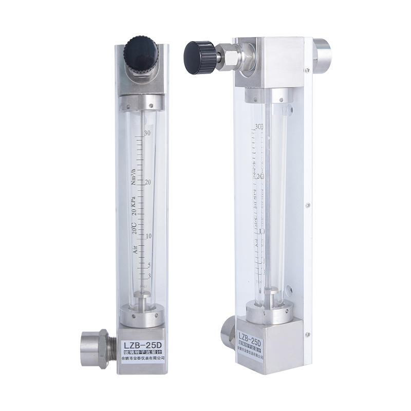 Serie LZB-D Rotámetro de vidrio de panel resistente a alta temperatura